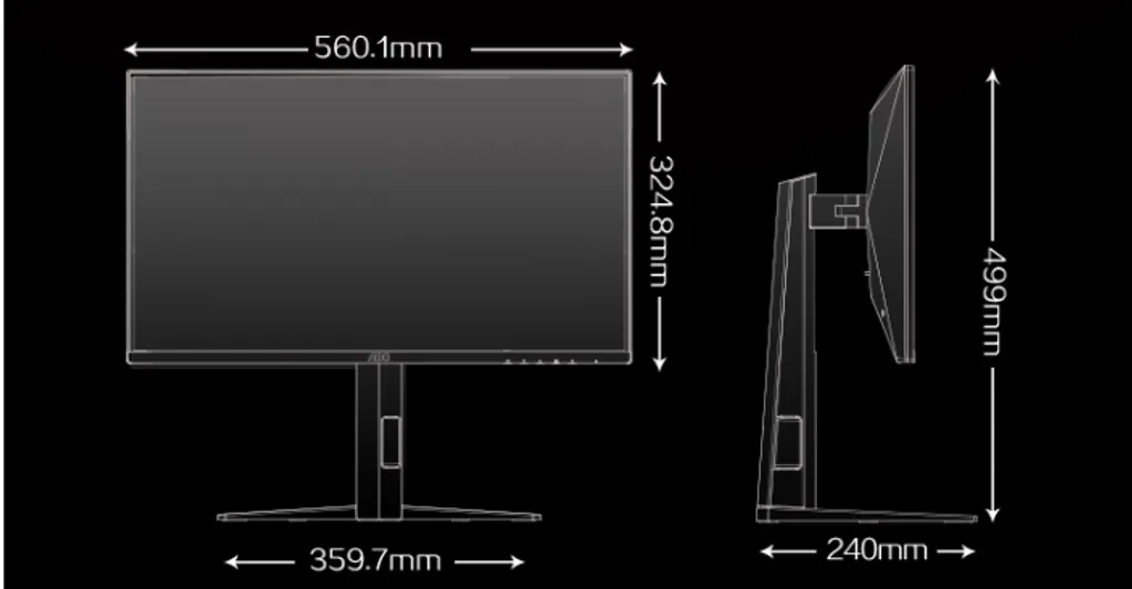 AOC 25G4S