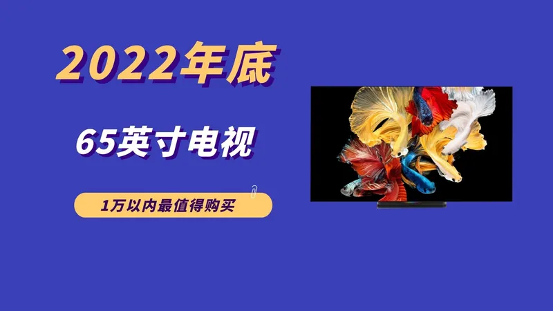 2022年底万元内65英寸电视推荐