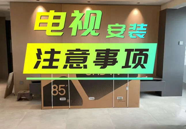 电视安装注意事项